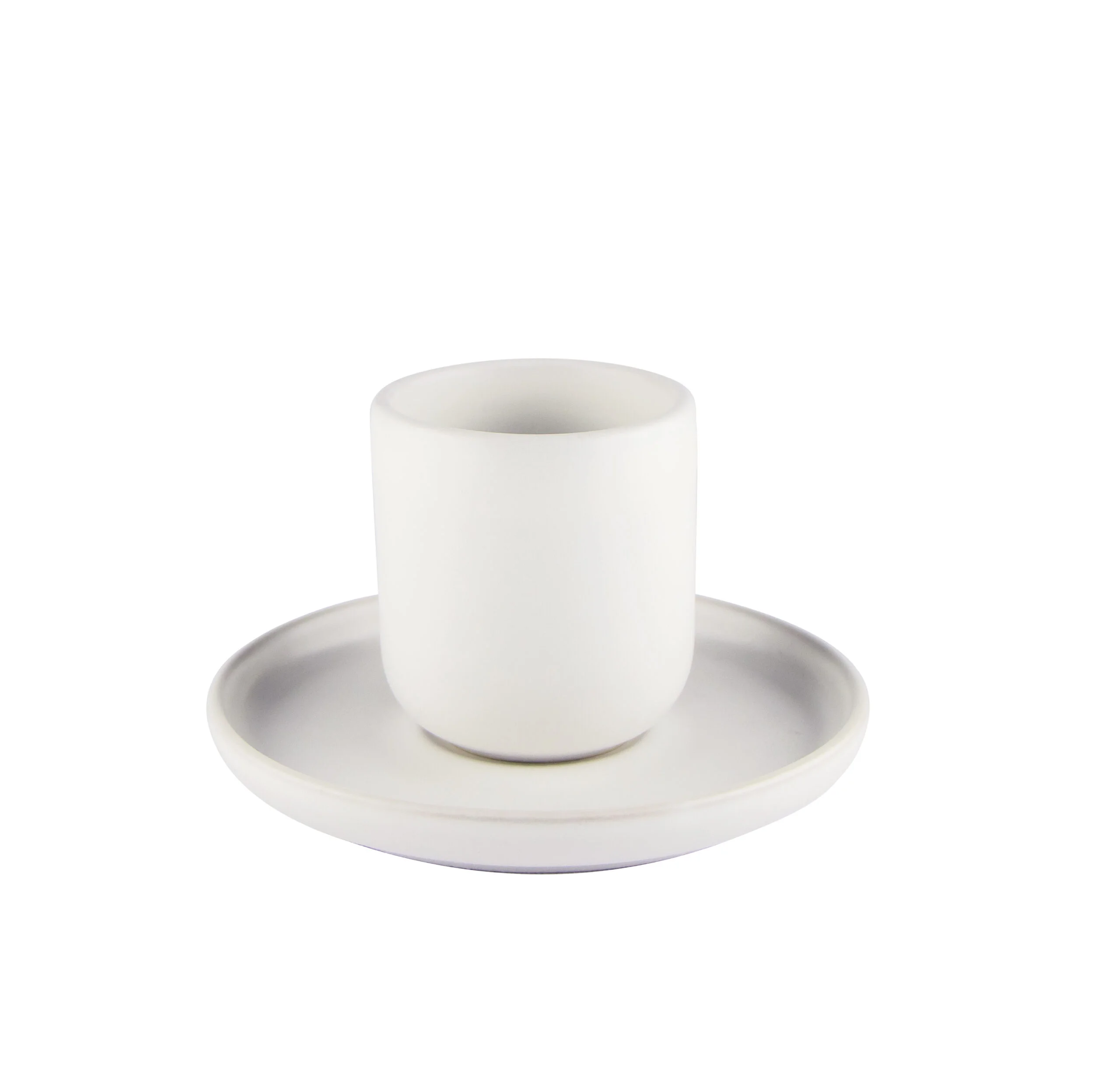 Coffee Cup without handle & Saucer