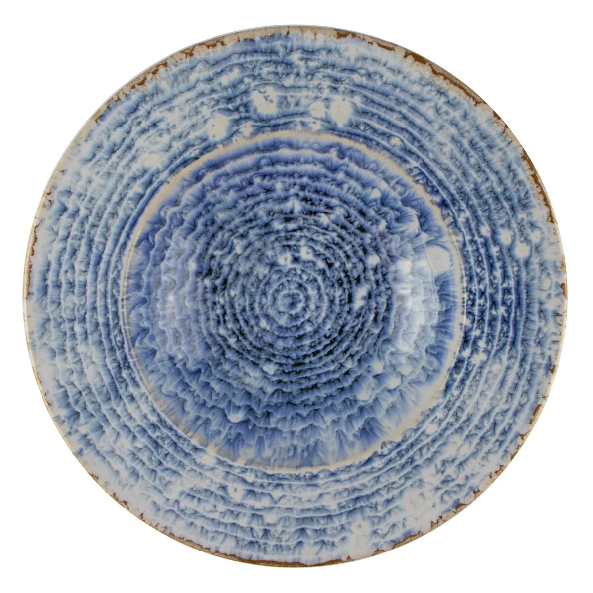 Coupe Pasta Plate Blue Frost