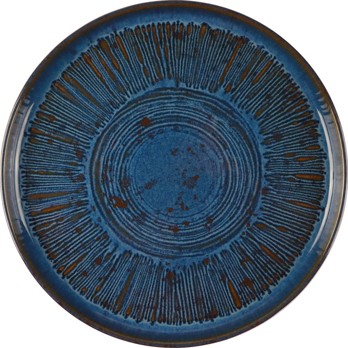 Urban Dinner Plate 28 Cedar Blue