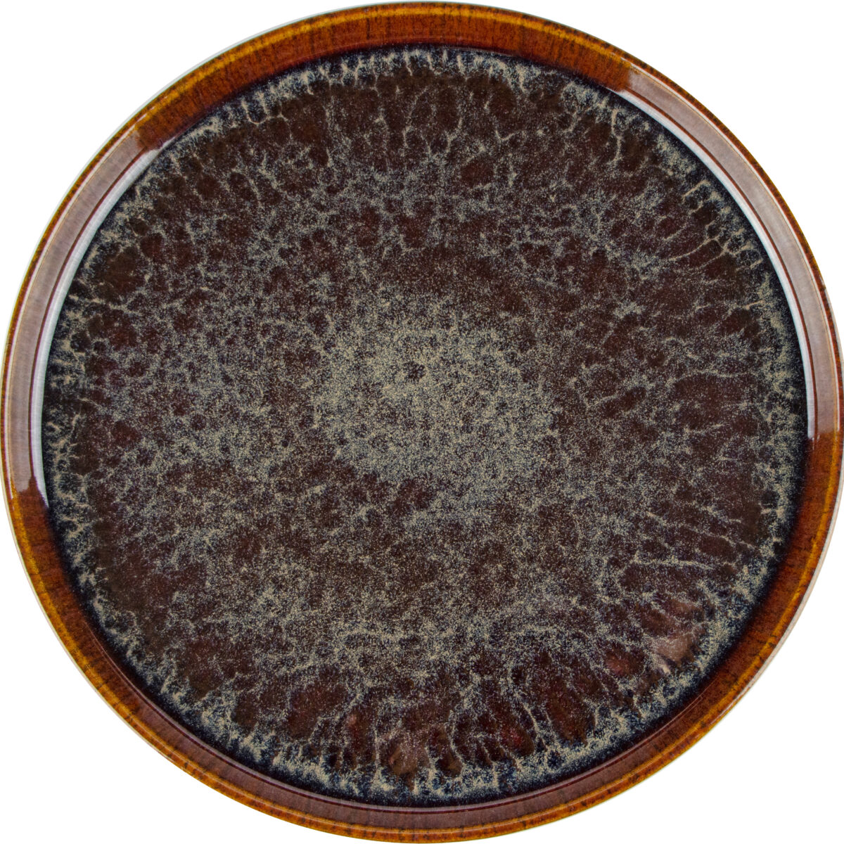 Urban Dinner Plate 28 Glaze Brown