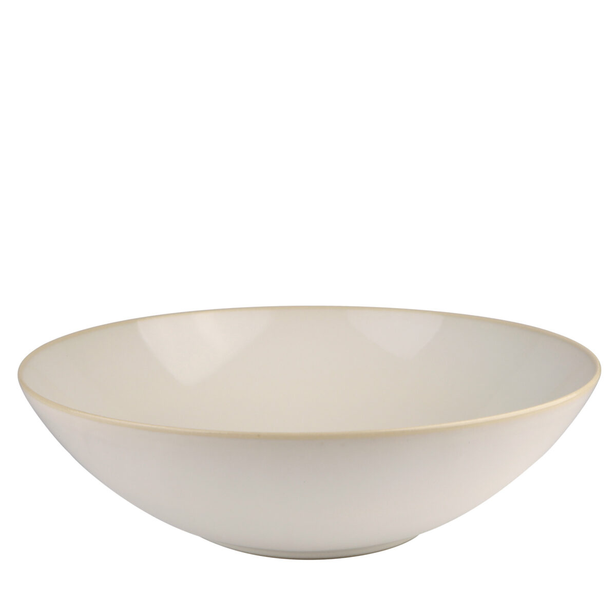 Clássico collection - vitreous stoneware - ID7 salad bowl 24 - Nacar