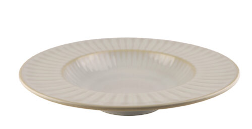 Coupe Pasta Plate Prints white