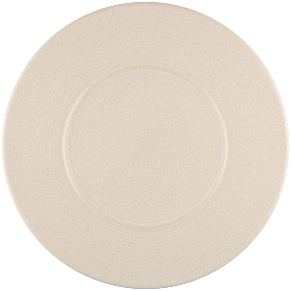 Único Dinner Plate 28 - Ring Chalk